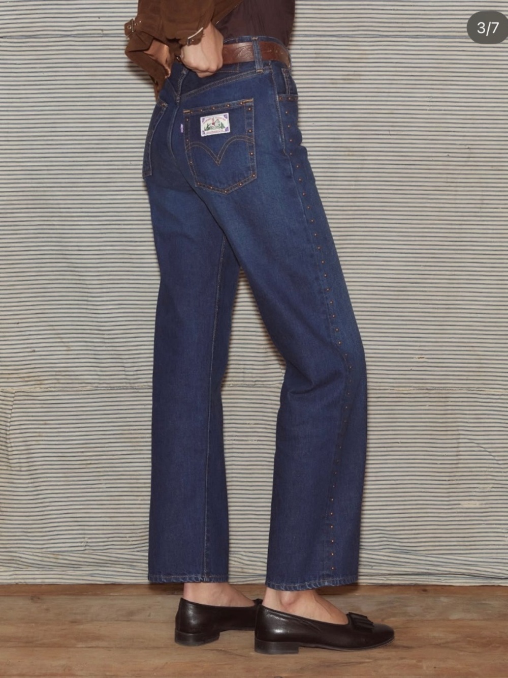 BODE x Levi’s Barrel Racer Jeans W25 L32 NEW with Tags + Bode Bag - Picture 10 of 12